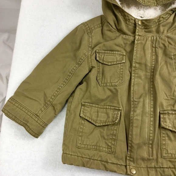 Cherokee Hooded Utility Field Jacket Size 12 Months - Picture 7 of 15